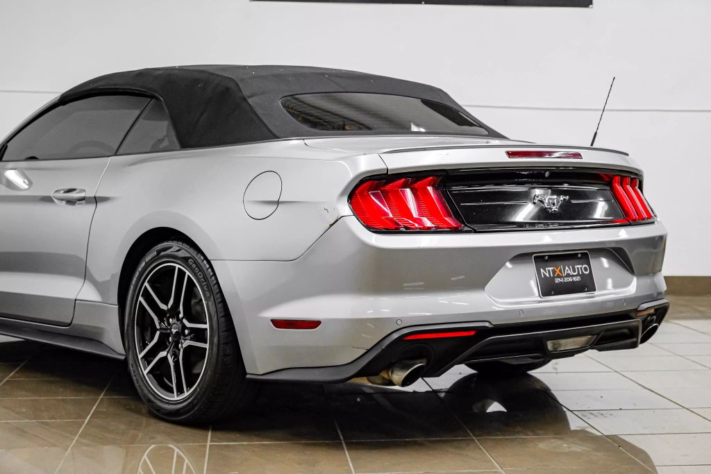 2020 FORD MUSTANG CONVERTIBLE 4-CYL, TURBO, ECOBOOST, 2.3 LITER ECOBOOST PREMIUM CONVERTIBLE 2D