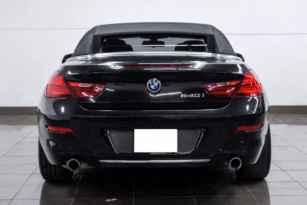 2016 BMW 6 SERIES CONVERTIBLE 6-CYL, TURBO, 3.0 LITER 640I CONVERTIBLE 2D