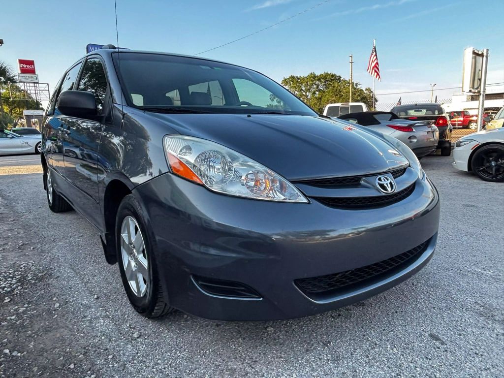 2007 TOYOTA SIENNA VAN V6, VVT, 3.5 LITER LE MINIVAN 4D