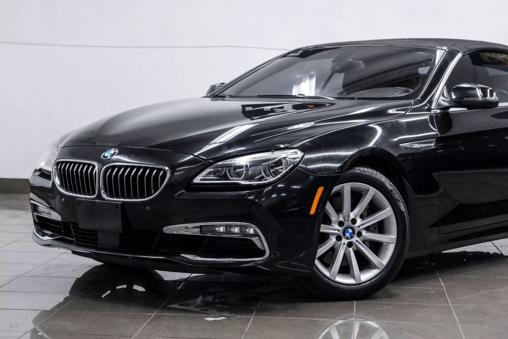 2016 BMW 6 SERIES CONVERTIBLE 6-CYL, TURBO, 3.0 LITER 640I CONVERTIBLE 2D