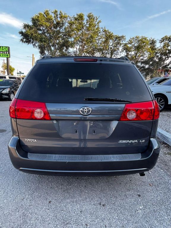 2007 TOYOTA SIENNA VAN V6, VVT, 3.5 LITER LE MINIVAN 4D