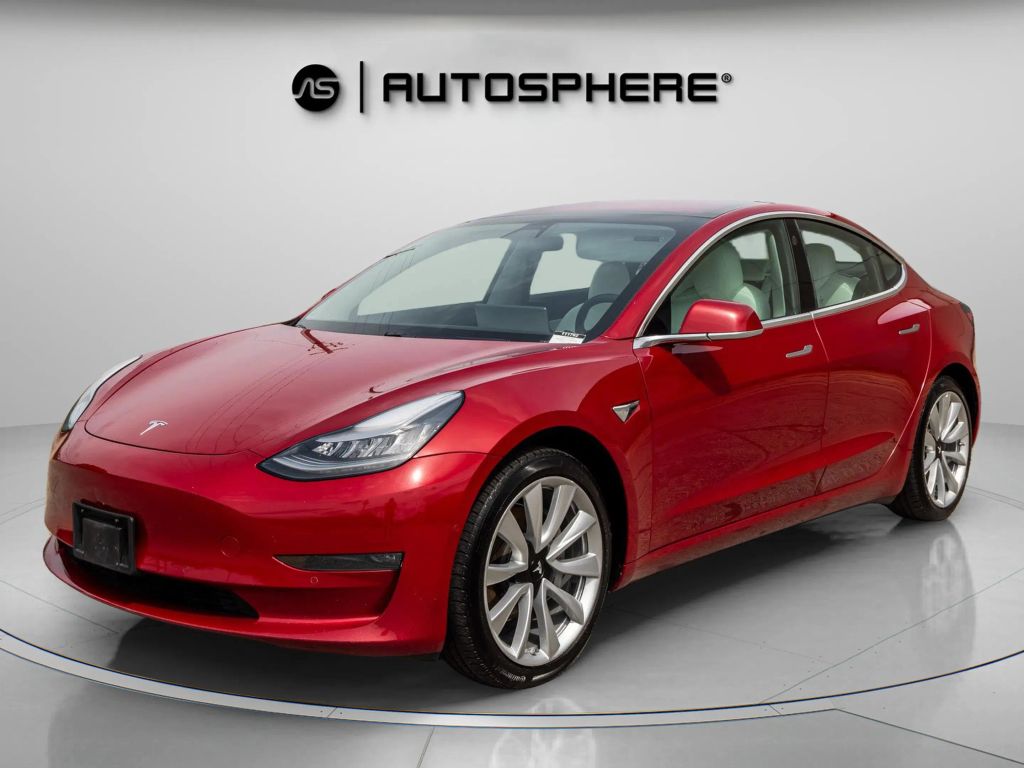2018 TESLA MODEL 3 SEDAN DUAL ELECTRIC MOTORS LONG RANGE SEDAN 4D