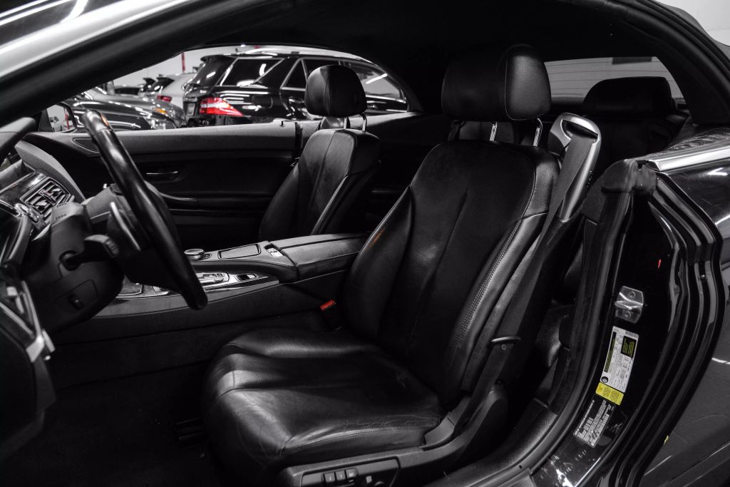 2016 BMW 6 SERIES CONVERTIBLE 6-CYL, TURBO, 3.0 LITER 640I CONVERTIBLE 2D
