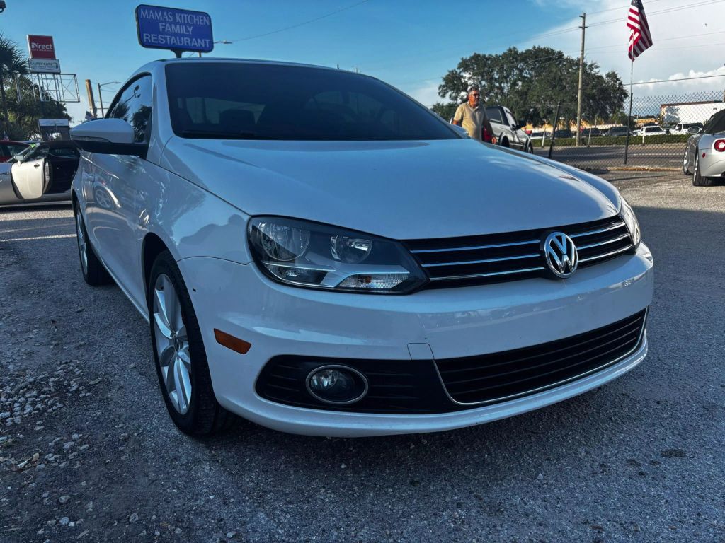 2012 VOLKSWAGEN EOS CONVERTIBLE 4-CYL, TURBO, 2.0 LITER KOMFORT HARD TOP CONVERTIBLE 2D