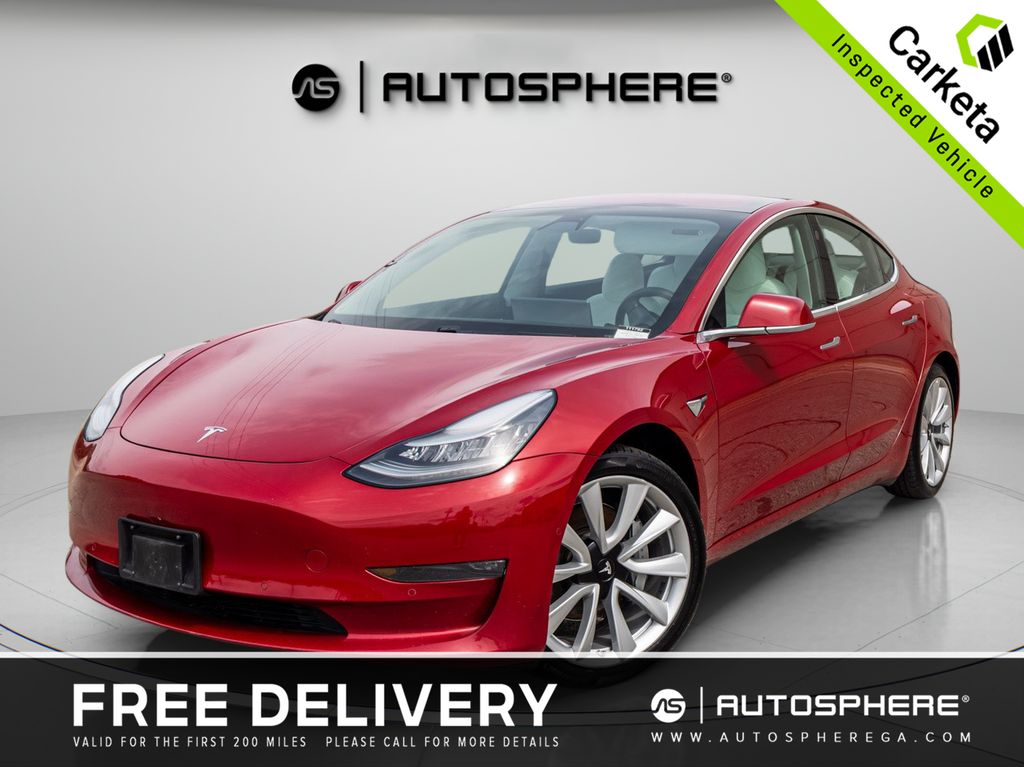 2018 TESLA MODEL 3 SEDAN DUAL ELECTRIC MOTORS LONG RANGE SEDAN 4D