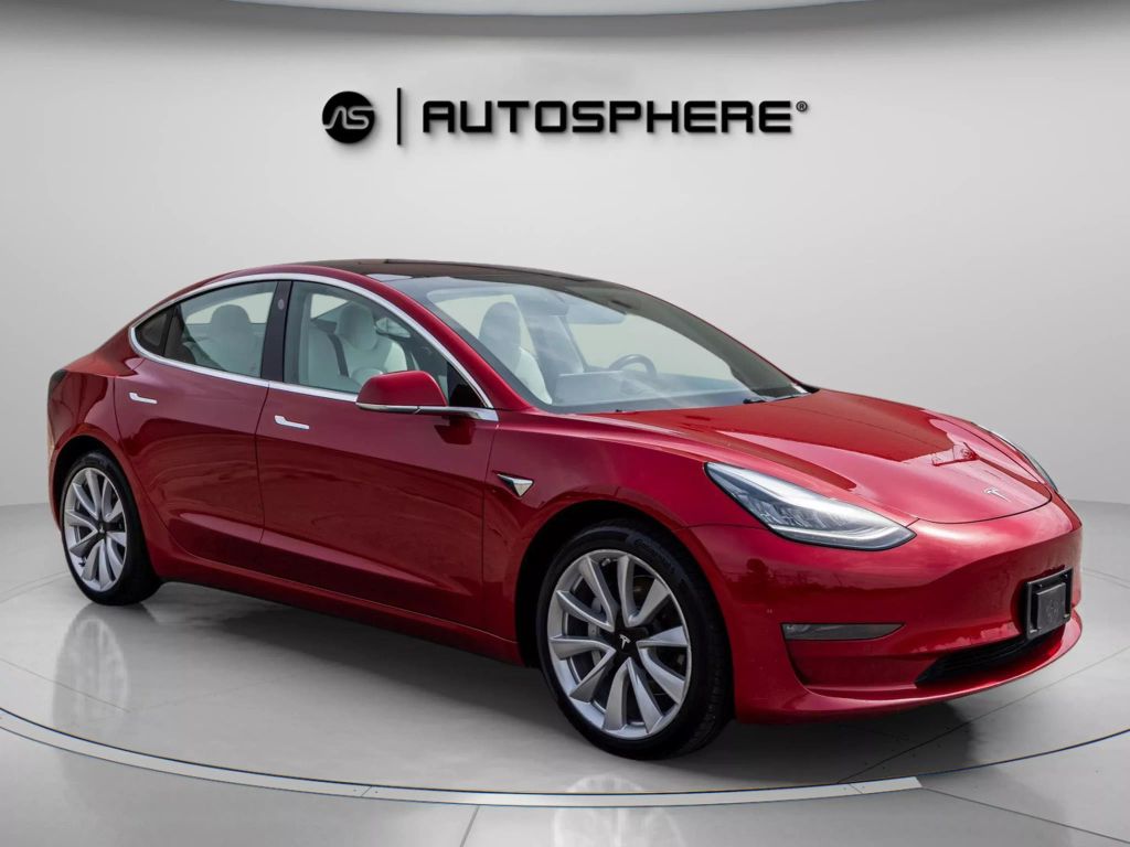 2018 TESLA MODEL 3 SEDAN DUAL ELECTRIC MOTORS LONG RANGE SEDAN 4D