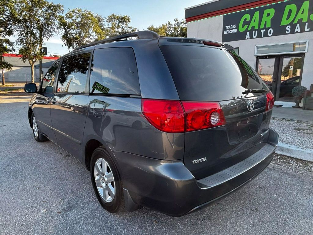 2007 TOYOTA SIENNA VAN V6, VVT, 3.5 LITER LE MINIVAN 4D