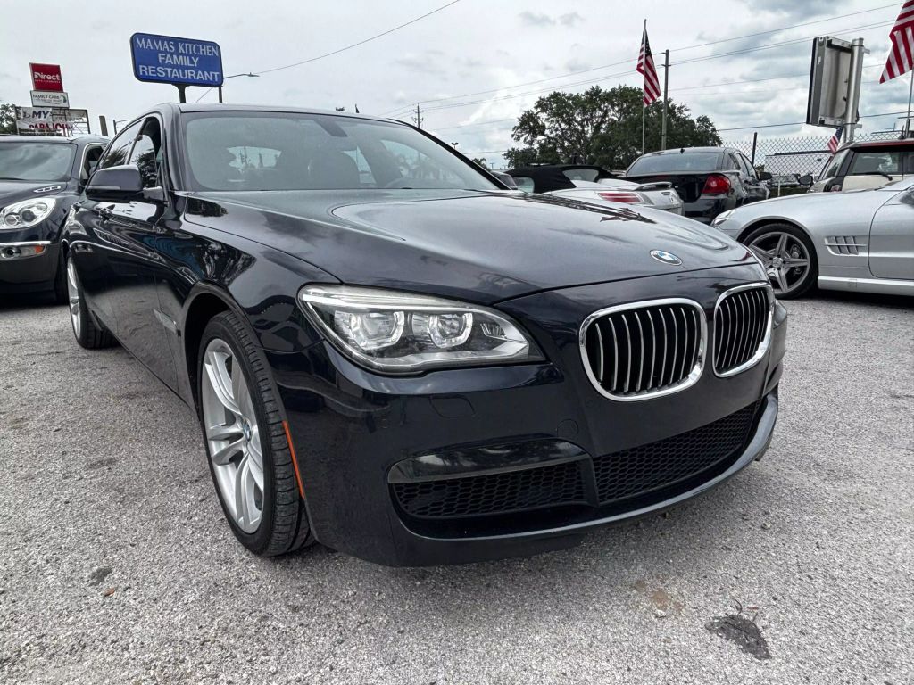 2013 BMW 7 SERIES SEDAN V8, TWIN TURBO, 4.4 LITER 750LI SEDAN 4D