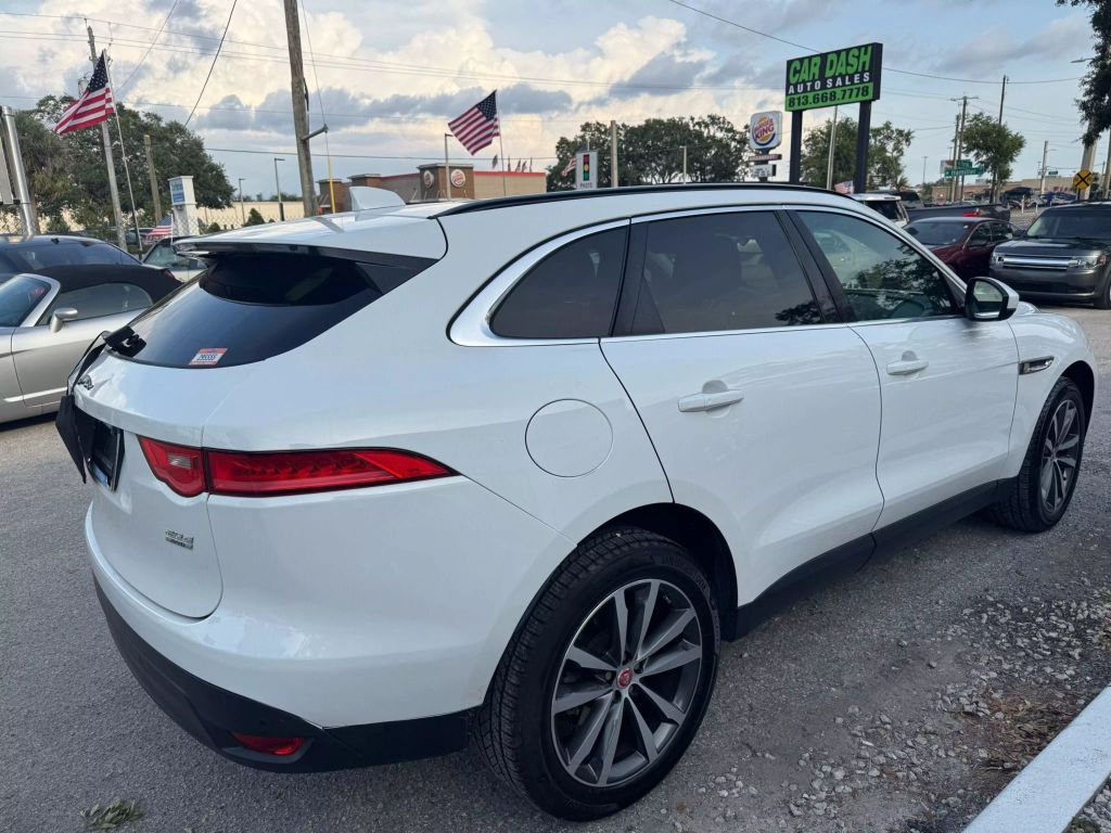 2018 JAGUAR F-PACE SUV 4-CYL, TURBO DSL, 2.0L 20D PRESTIGE SPORT UTILITY 4D
