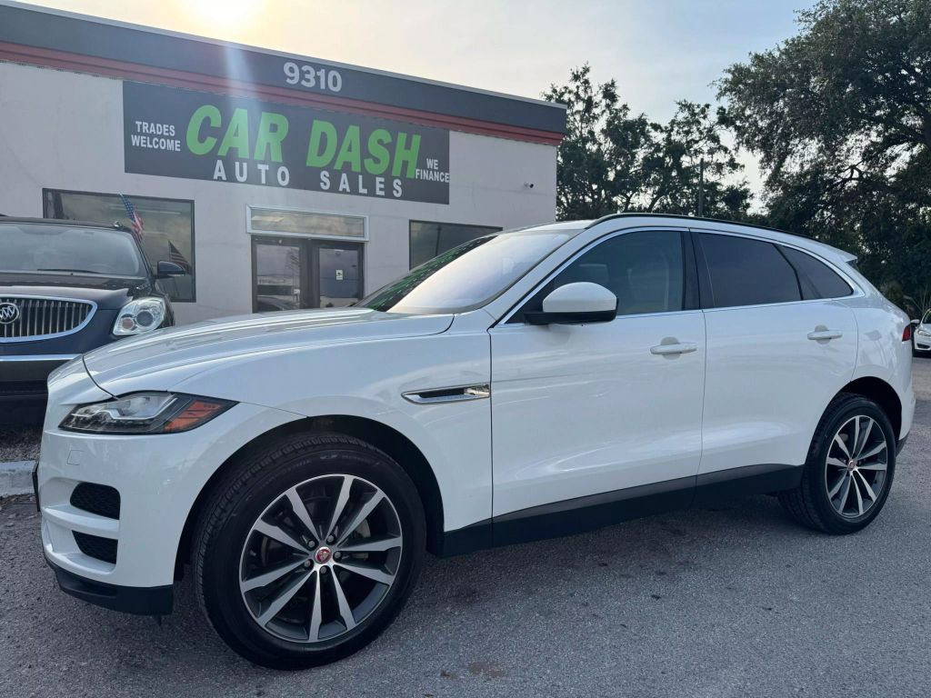 2018 JAGUAR F-PACE SUV 4-CYL, TURBO DSL, 2.0L 20D PRESTIGE SPORT UTILITY 4D