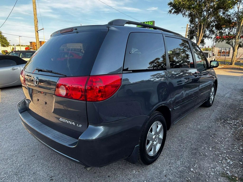 2007 TOYOTA SIENNA VAN V6, VVT, 3.5 LITER LE MINIVAN 4D