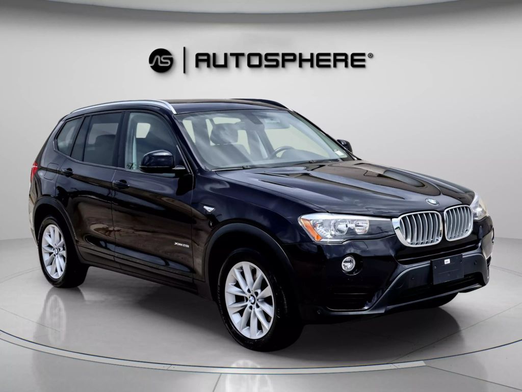 2017 BMW X3 SUV 4-CYL, TURBO, 2.0 LITER XDRIVE28I SPORT UTILITY 4D