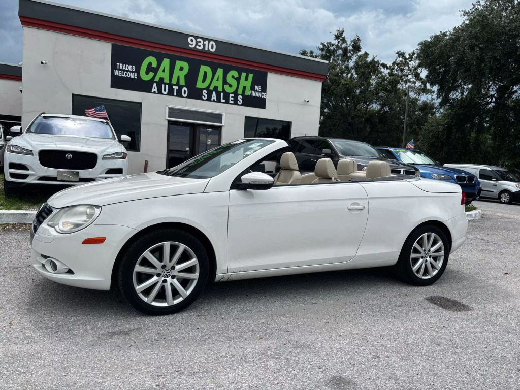 2009 VOLKSWAGEN EOS CONVERTIBLE 4-CYL, TURBO, 2.0 LITER KOMFORT CONVERTIBLE 2D