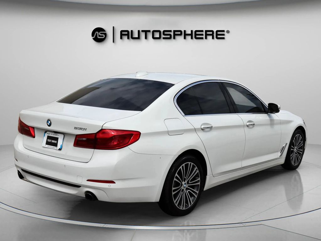 2018 BMW 5 SERIES SEDAN 4-CYL, TWIN TURBO, 2.0 LITER 530I SEDAN 4D
