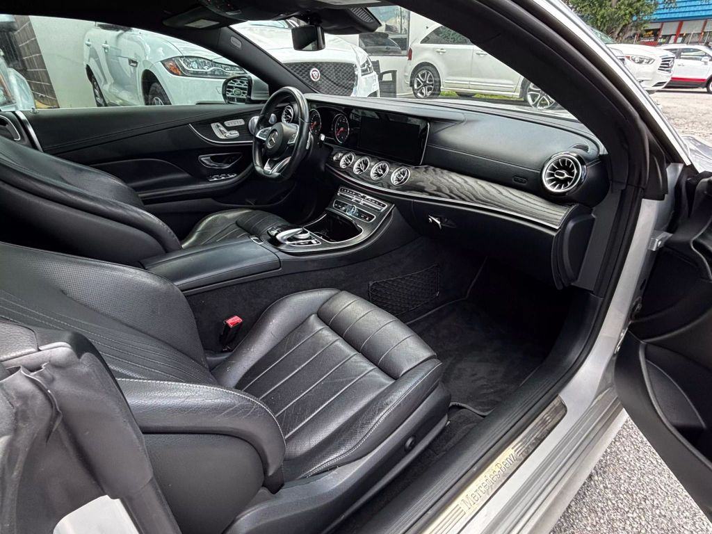 2018 MERCEDES-BENZ E-CLASS COUPE V6, TWIN TURBO, 3.0 LITER E 400 COUPE 2D