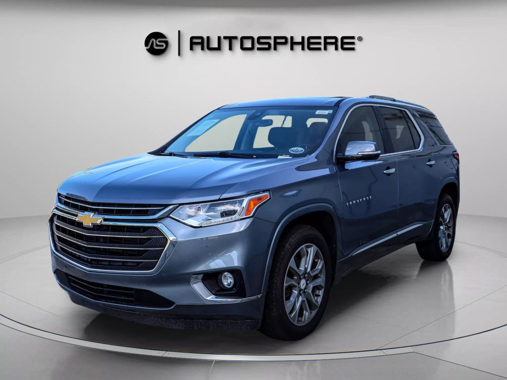 2019 CHEVROLET TRAVERSE SUV V6, 3.6 LITER PREMIER SPORT UTILITY 4D