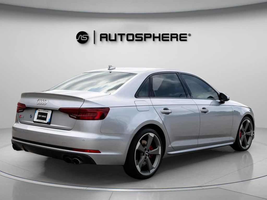 2018 AUDI S4 SEDAN V6, TURBO, 3.0 LITER PREMIUM PLUS SEDAN 4D