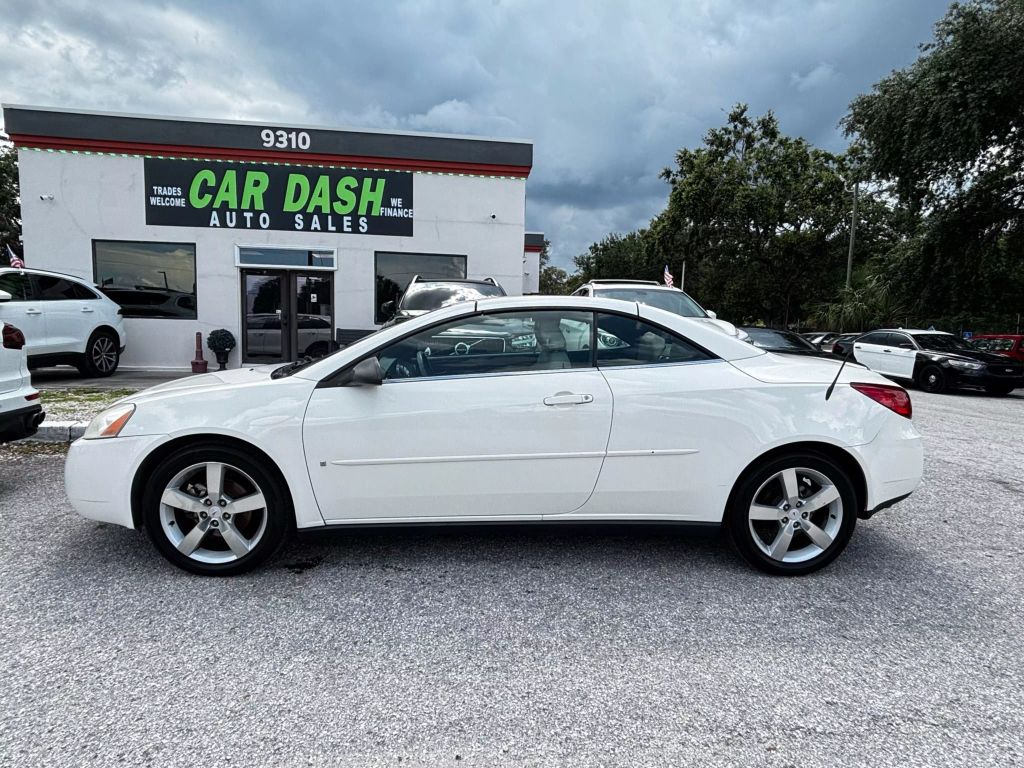 2006 PONTIAC G6 CONVERTIBLE V6, 3.5 LITER GT HARD TOP CONVERTIBLE 2D