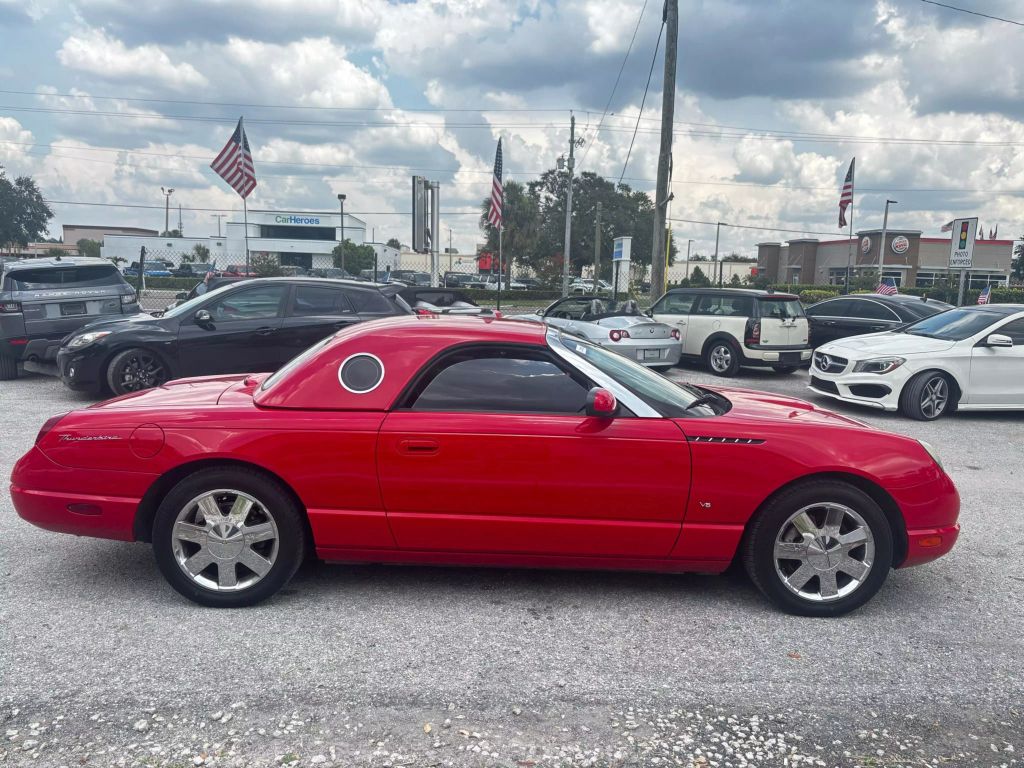 2003 FORD THUNDERBIRD CONVERTIBLE V8, 3.9 LITER CONVERTIBLE 2D