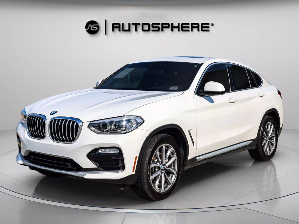2019 BMW X4 SUV 4-CYL, TURBO, 2.0 LITER XDRIVE30I SPORT UTILITY 4D