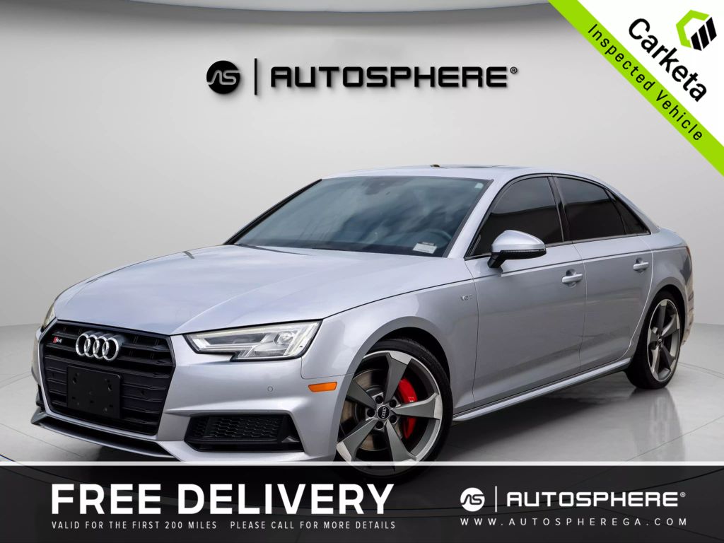 2018 AUDI S4 SEDAN V6, TURBO, 3.0 LITER PREMIUM PLUS SEDAN 4D