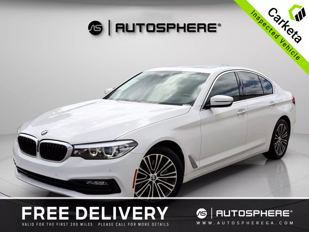 2018 BMW 5 SERIES SEDAN 4-CYL, TWIN TURBO, 2.0 LITER 530I SEDAN 4D