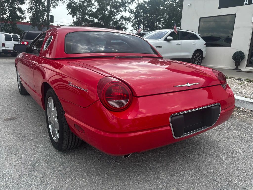 2003 FORD THUNDERBIRD CONVERTIBLE V8, 3.9 LITER CONVERTIBLE 2D