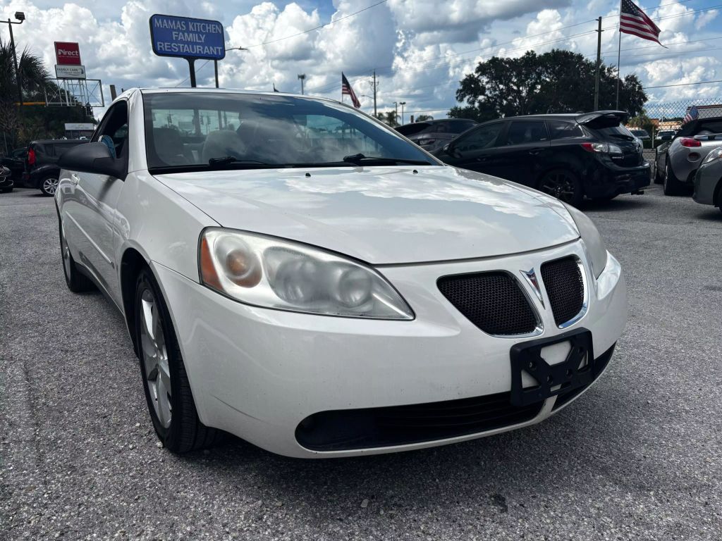 2006 PONTIAC G6 CONVERTIBLE V6, 3.5 LITER GT HARD TOP CONVERTIBLE 2D