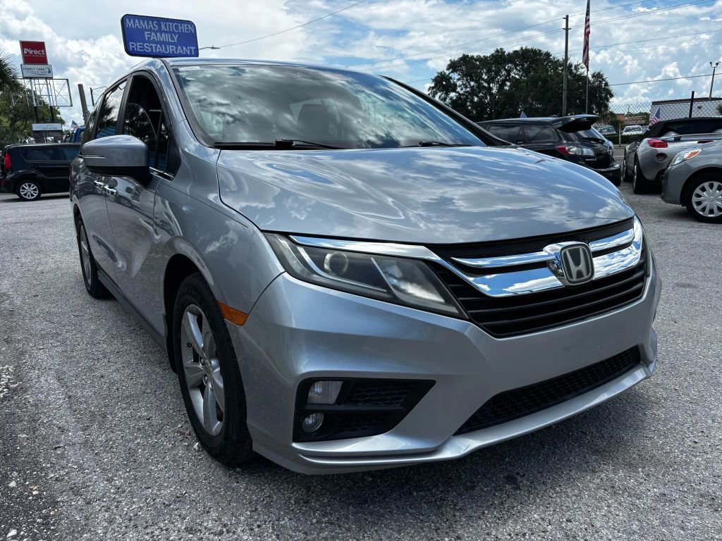 2018 HONDA ODYSSEY VAN V6, I-VTEC, 3.5 LITER EX-L MINIVAN 4D