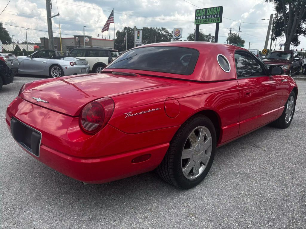 2003 FORD THUNDERBIRD CONVERTIBLE V8, 3.9 LITER CONVERTIBLE 2D