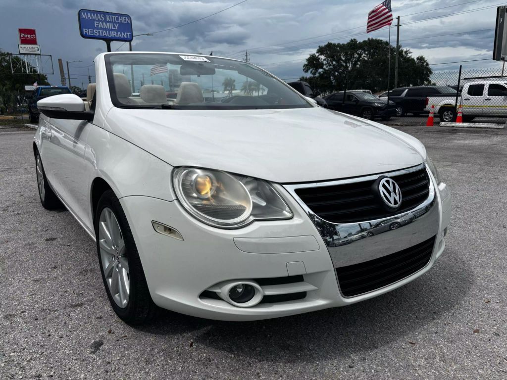 2009 VOLKSWAGEN EOS CONVERTIBLE 4-CYL, TURBO, 2.0 LITER KOMFORT CONVERTIBLE 2D