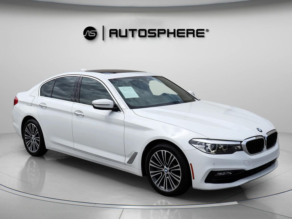 2018 BMW 5 SERIES SEDAN 4-CYL, TWIN TURBO, 2.0 LITER 530I SEDAN 4D