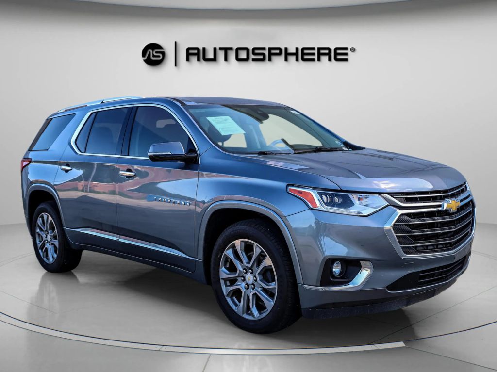 2019 CHEVROLET TRAVERSE SUV V6, 3.6 LITER PREMIER SPORT UTILITY 4D