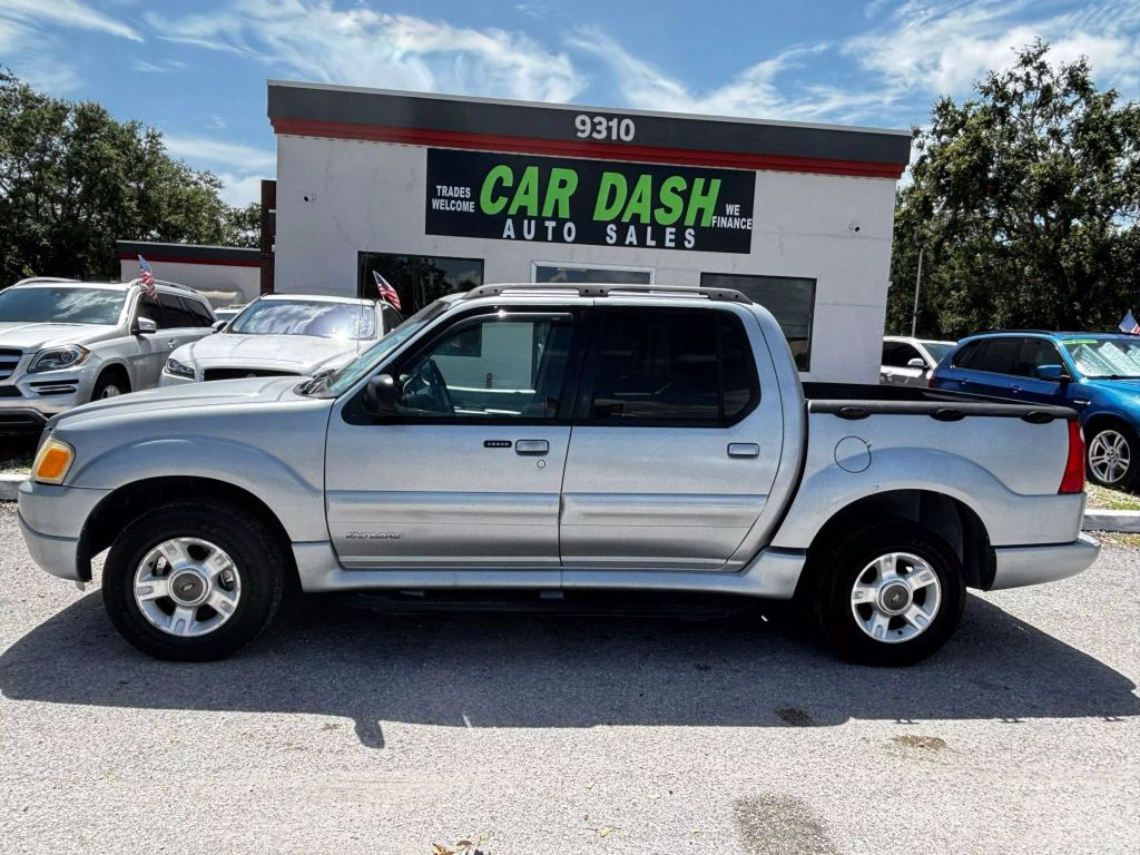 2001 FORD EXPLORER SPORT TRAC SUV V6, 4.0 LITER UTILITY PICKUP 4D