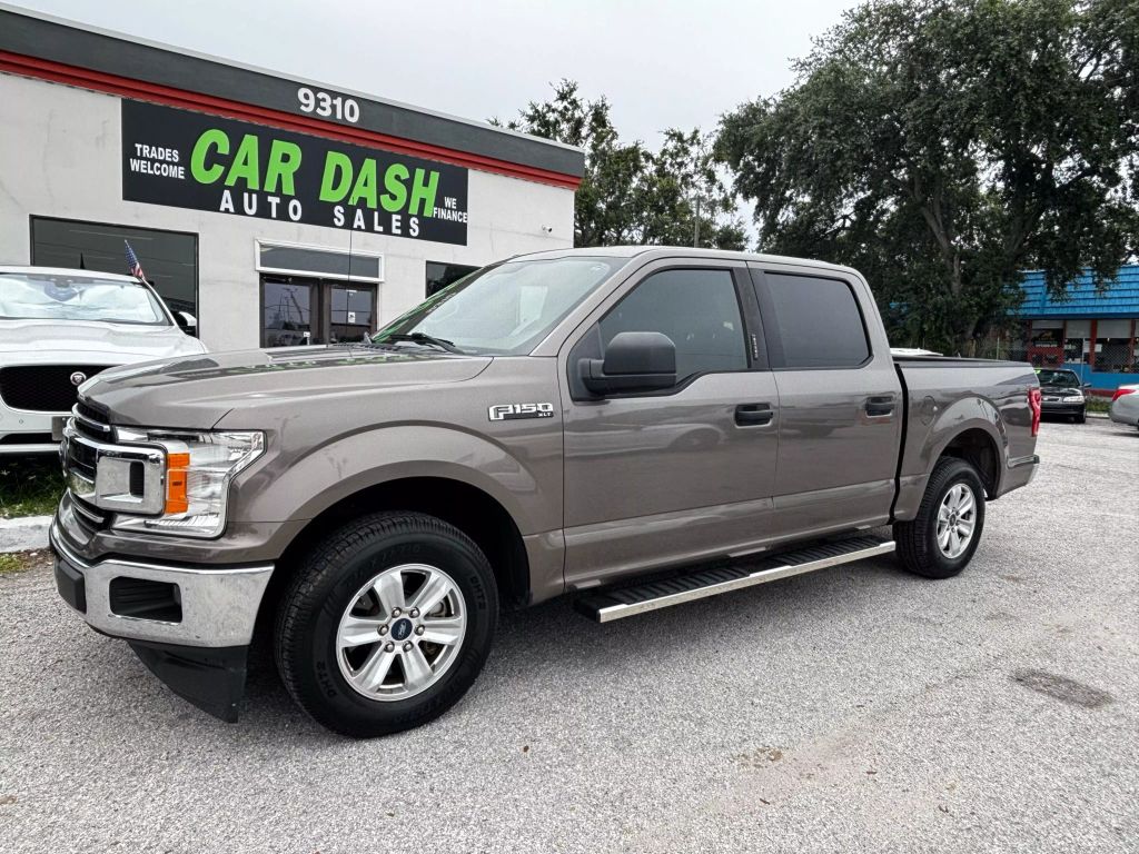 2018 FORD F150 SUPERCREW CAB PICKUP V6, ECOBOOST, TT, 2.7L XLT PICKUP 4D 5 1/2 FT