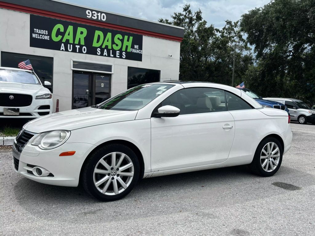 2009 VOLKSWAGEN EOS CONVERTIBLE 4-CYL, TURBO, 2.0 LITER KOMFORT CONVERTIBLE 2D