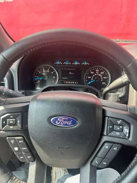 2016 FORD F150 SUPER CAB PICKUP V8, FLEX FUEL, 5.0 LITER XLT PICKUP 4D 6 1/2 FT