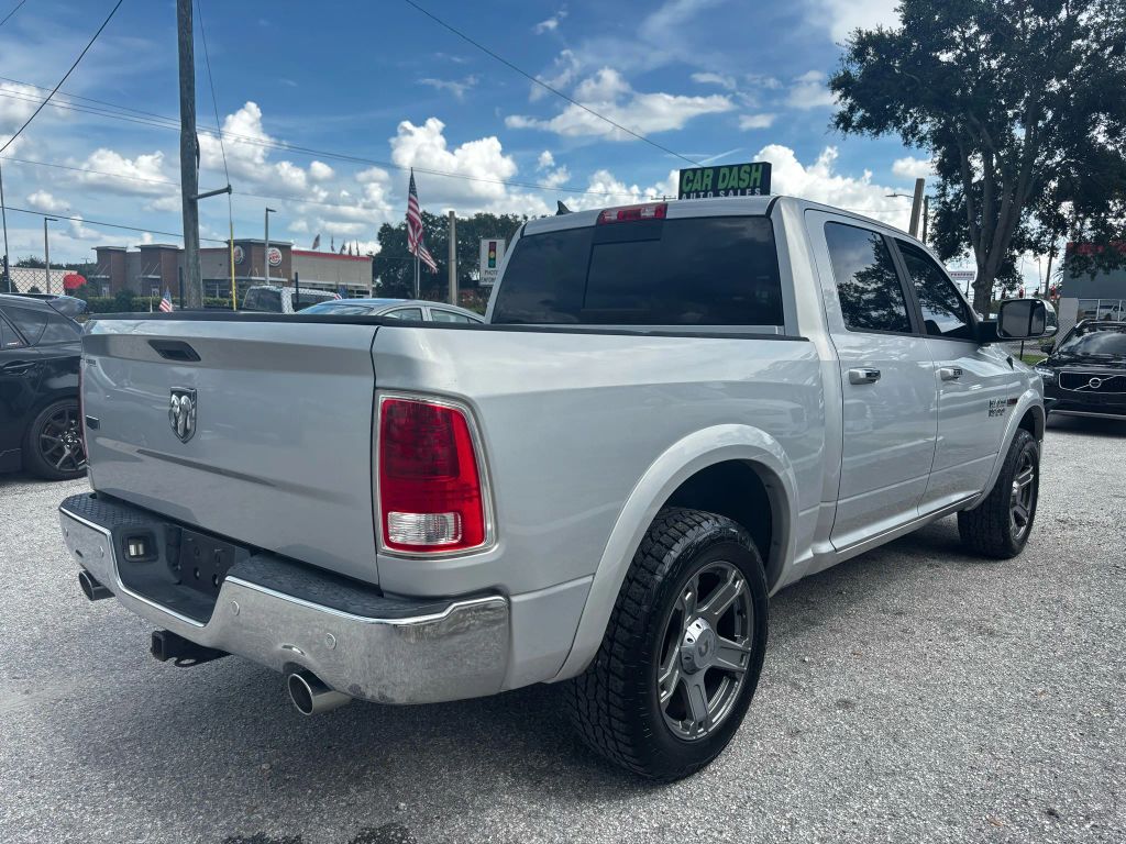 2015 RAM 1500 CREW CAB PICKUP V6, TURBO DIESEL, 3.0L LARAMIE PICKUP 4D 5 1/2 FT