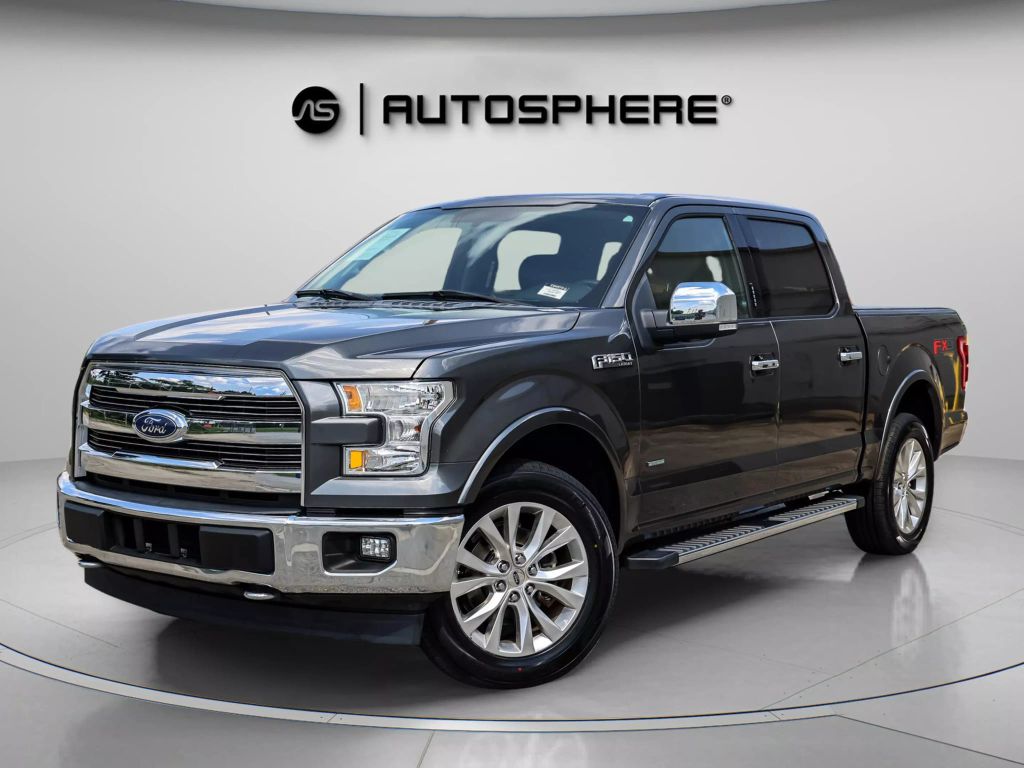 2017 FORD F150 SUPERCREW CAB PICKUP V6, ECOBOOST, 3.5T LARIAT PICKUP 4D 5 1/2 FT
