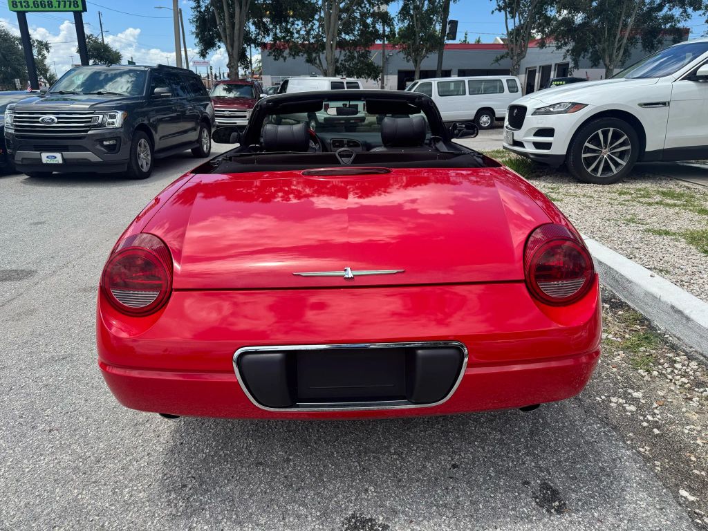 2003 FORD THUNDERBIRD CONVERTIBLE V8, 3.9 LITER CONVERTIBLE 2D
