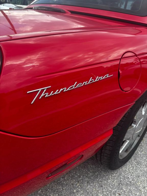 2003 FORD THUNDERBIRD CONVERTIBLE V8, 3.9 LITER CONVERTIBLE 2D