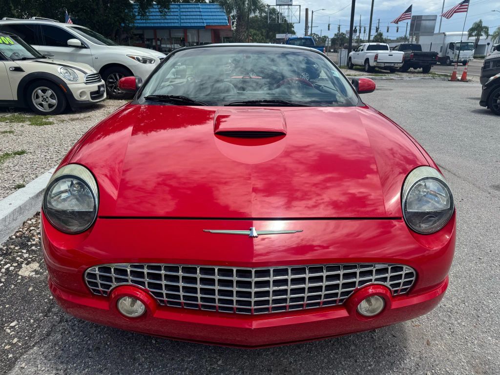 2003 FORD THUNDERBIRD CONVERTIBLE V8, 3.9 LITER CONVERTIBLE 2D