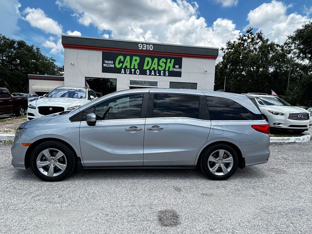 2018 HONDA ODYSSEY VAN V6, I-VTEC, 3.5 LITER EX-L MINIVAN 4D