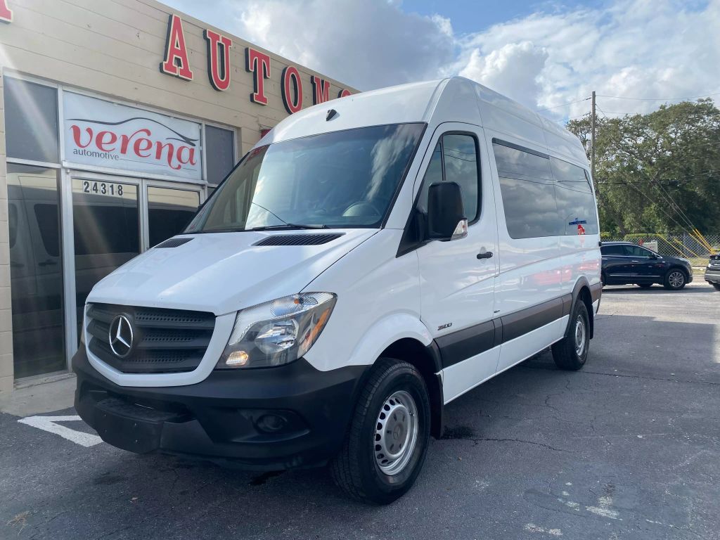 Used 2016 Mercedes-Benz Sprinter Passenger Van Base with VIN WDZPE7DDXGP295101 for sale in Clearwater, FL