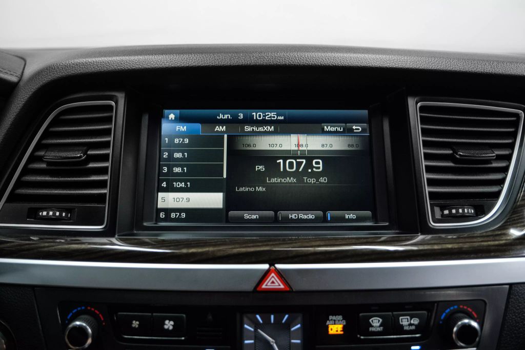 2017 GENESIS G80 SEDAN V6, 3.8 LITER 3.8 SEDAN 4D