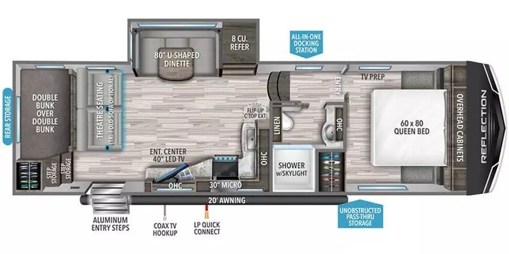 2021 GRAND DESIGN REFLECTION 150 FW - - 268BH