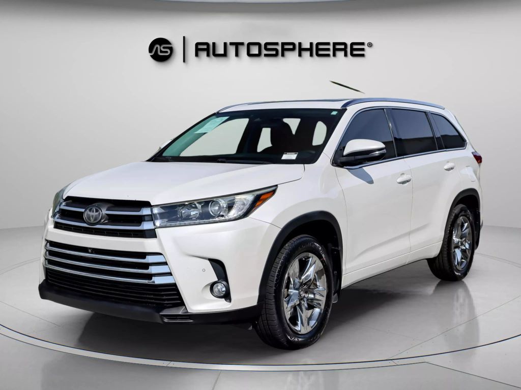 2018 TOYOTA HIGHLANDER SUV V6, 3.5 LITER LIMITED PLATINUM SPORT UTILITY 4D