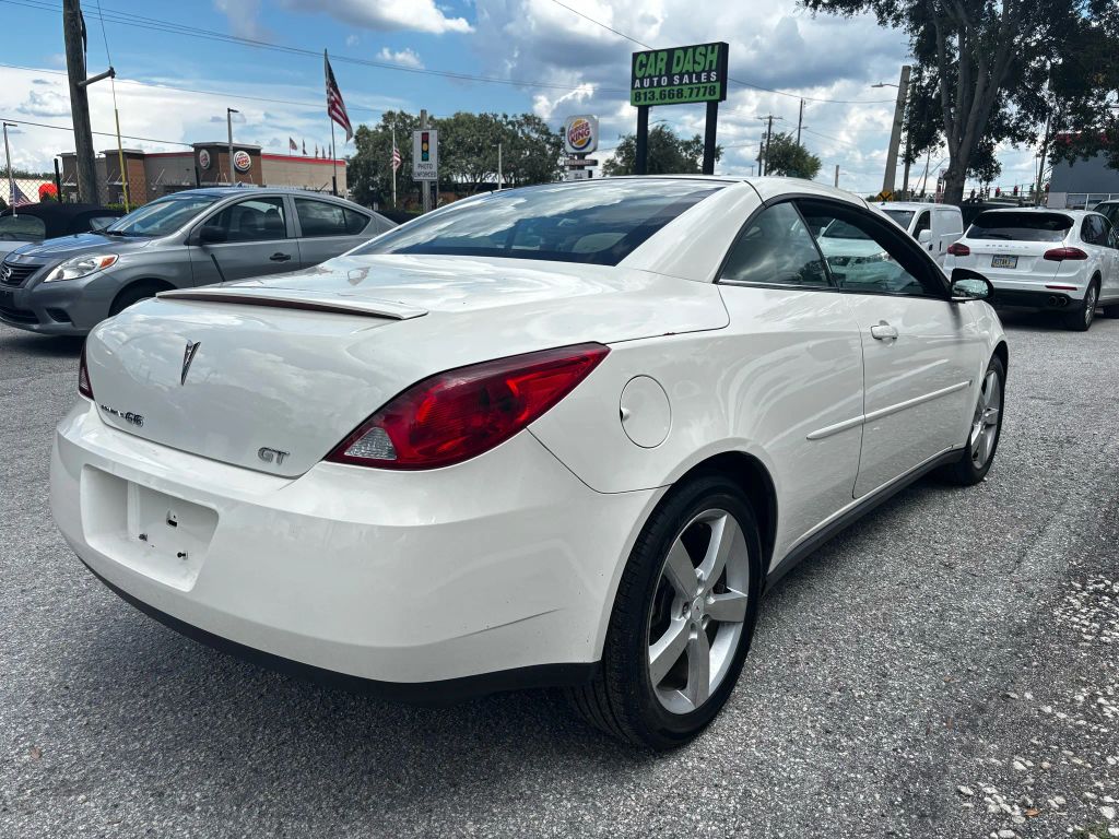 2006 PONTIAC G6 CONVERTIBLE V6, 3.5 LITER GT HARD TOP CONVERTIBLE 2D