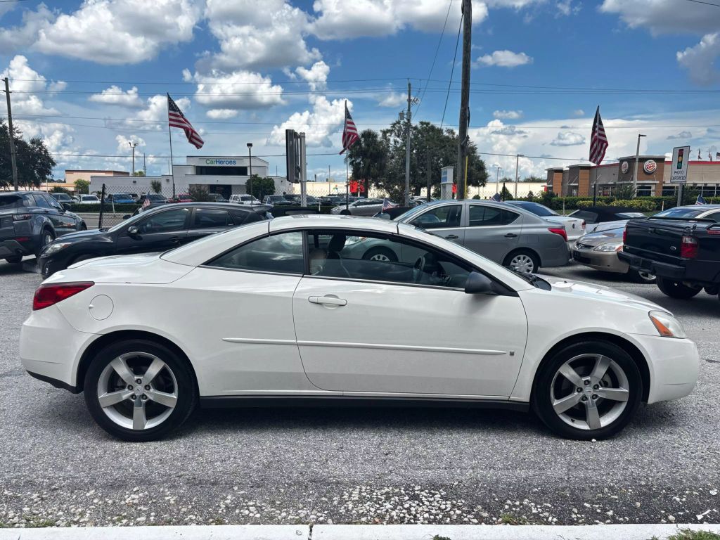 2006 PONTIAC G6 CONVERTIBLE V6, 3.5 LITER GT HARD TOP CONVERTIBLE 2D