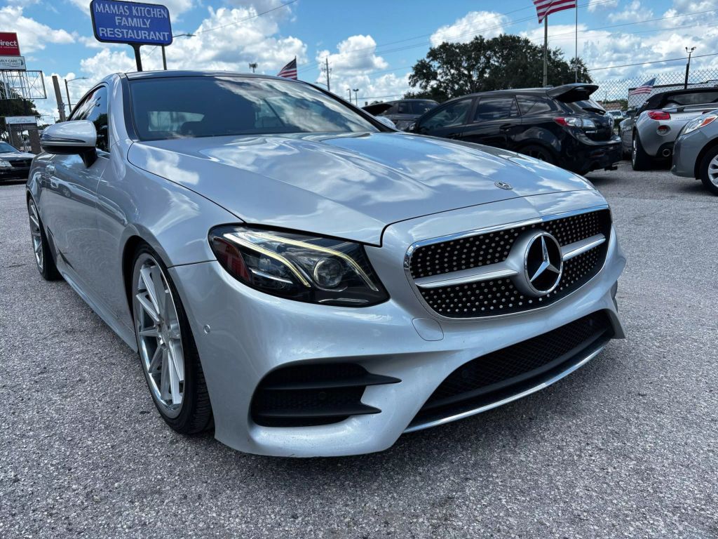 2018 MERCEDES-BENZ E-CLASS COUPE V6, TWIN TURBO, 3.0 LITER E 400 COUPE 2D